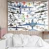 Aircraft Wall Hanging Tapestry Wall Cloth Tapestries Decor Wall Bedroom Decoration