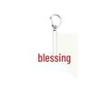 2026 Year of the Dragon Blessing Acrylic Keychain Pendant - Spring Festival Decoration & Gift