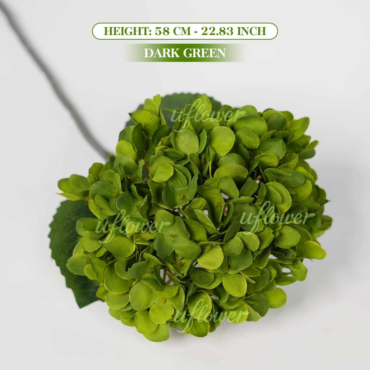 

1/5/10pcs 58cm Heads Hydrangea bouquet silk Artificial Flowers for Party Wedding living room home decoration flores decorativa 1pc