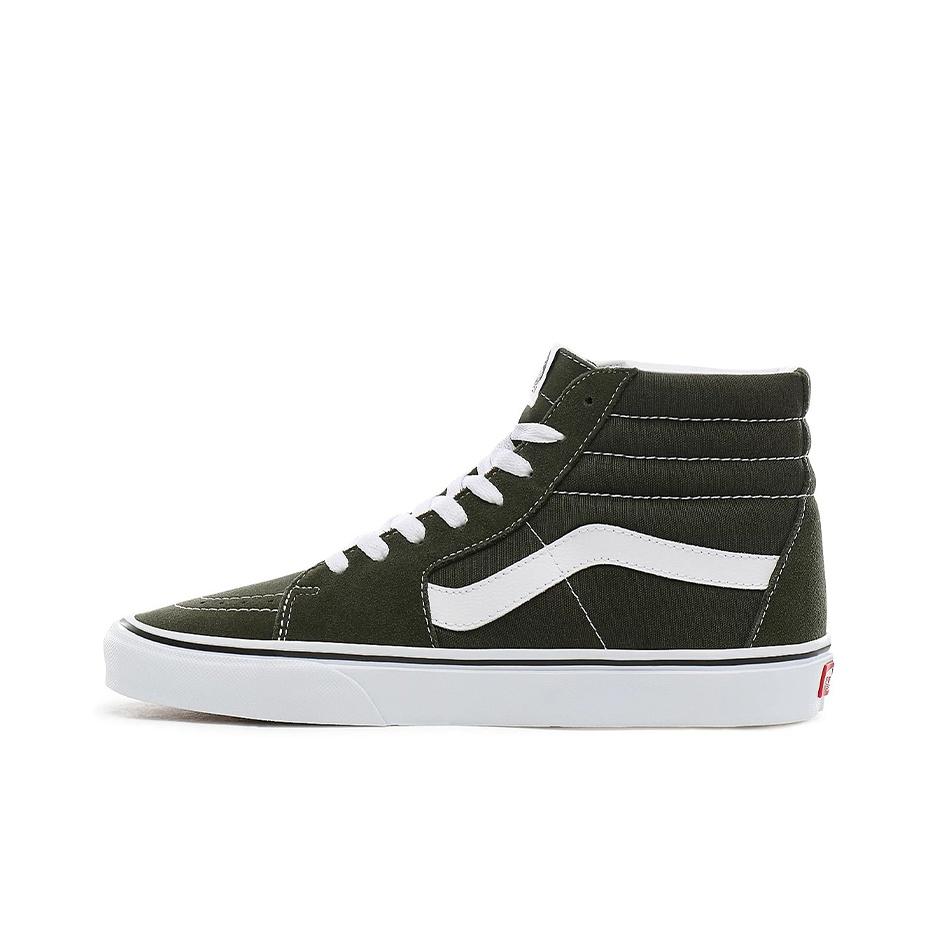 Vans Sk8 Canvas High Top Skate Shoes Unisex Sneakers Military-Green VN0A4BV62LE