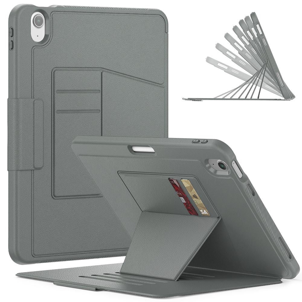 Pro iPad Air 11 (2025)/(2024) Automatické probuzení/uspání PU kožené pouzdro na tablet Držák na karty Stojan Kryt se slotem na tužku