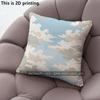 Sky Cloud Print Throw Pillow Covers Pattern Cushion Cover Suitable For Sofa Bedroom Car Pillow Cover