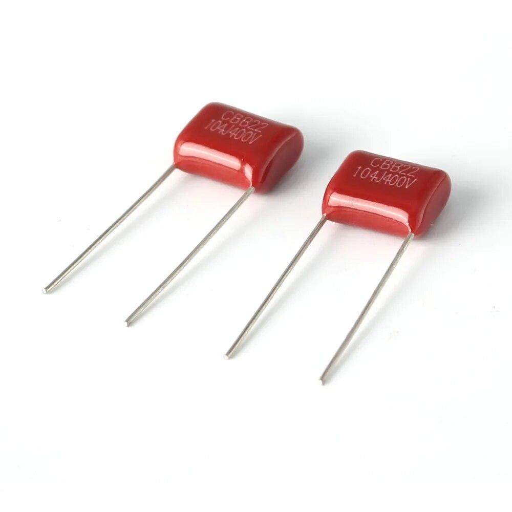 20 STK 400V CBB kondensatorer P7,5mm 103 0,01uF 473J 223J P10mm 104J 0,1uF 224J 334J P15mm 474J polypropylenfilmkondensator