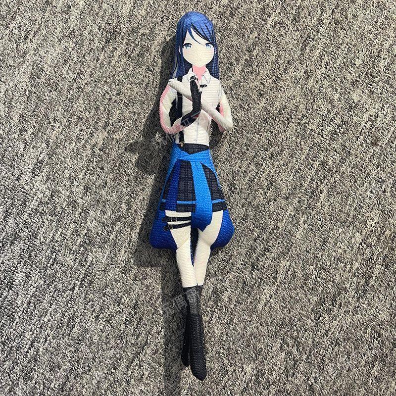 28cm Kanade Voisaki Project Sekai Plush Doll Flexible Wire Frame Poseable Body Twistable Shape Music Themed Collectors Gift