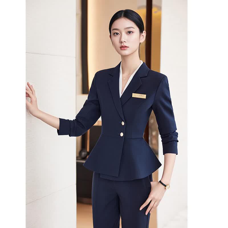 Troyman Women's Fashion Professional Suit Set