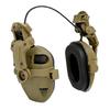 Tactical Helmet Mounted Earmuffs For Shooting Electronic Hearing Protection Ear Protect Noise Reduction Active Hunting Headphone
