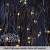 1M/2M/5M Star Copper Light String Room Decoration LED Fairy Lights Christmas Xmas Decorative Garland LED String Light Battery Powered Light