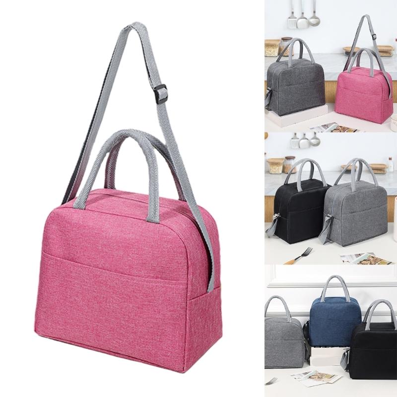 Lunch Bag Tote Bag Leakproof Bento Bag for Women Men Adult Teen Reusable Insulated Lunch Bag for Outdoor Picnic Handbag