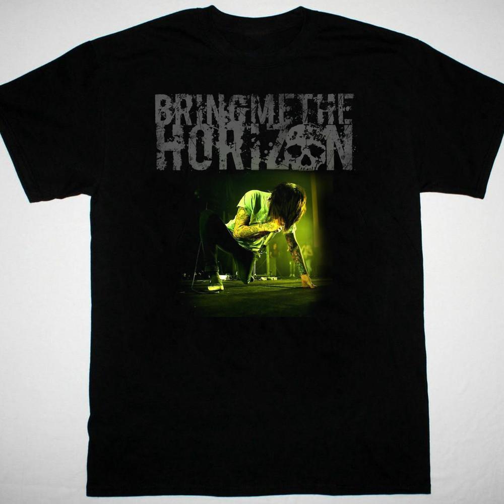 

Bring Me the Horizon Men T-shirt Black Cotton Tee All Sizes JJ4936 Unisex T-Shirt XXL
