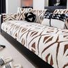 1pcs Plush Sofa Cover Winter Warm Dust-proof Durable Non-slip Furniture Protector for Living Room Home Decoration