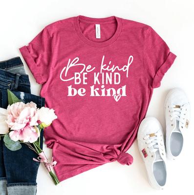 Be Kind T-shirt, Inspirational Shirt, Kindness Tee, Women's Top, Inspirational Gift, Motivational Tee, Positive Vibes Top, Kind Heart Shirt