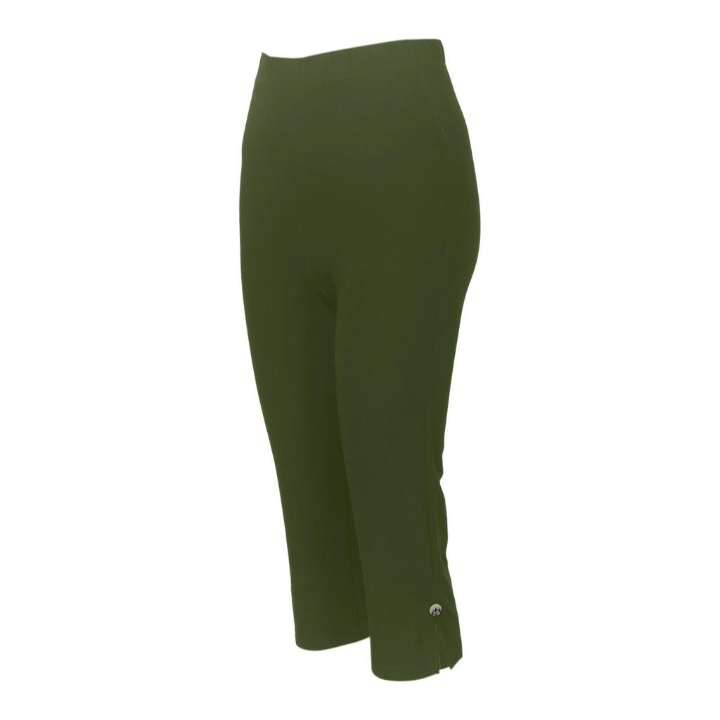 Modische farbige High-Waist-Sport-Yoga-Freizeit-Cropped-Hose für Damen