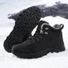 Men's Snow Boots Winter Keep Warm Plush Boots Outdoor Non Slip Hiking Boots for Men Casual Shoes Men Mountain Snow Boot Zapatos