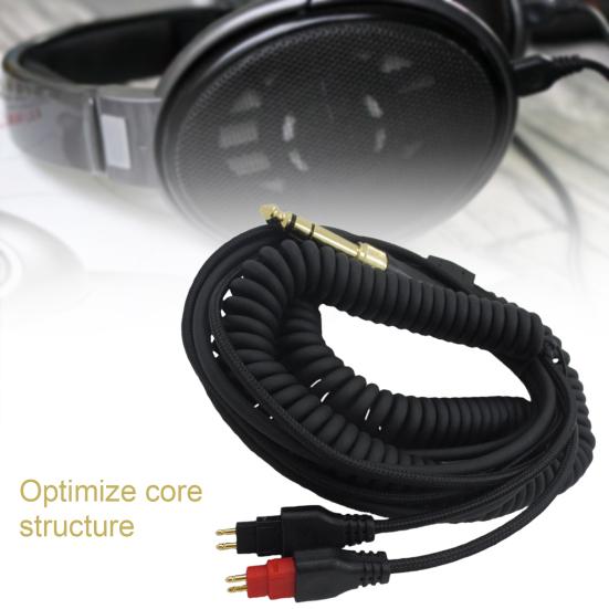 Buy Elastic Audio Cord Lossless Compact 3.5mm 2Pin Headphone Elastic Audio  Wire for Sennheiser HD650 HD600 HD660S HD580 at affordable prices — free  shipping, real reviews with photos — Joom