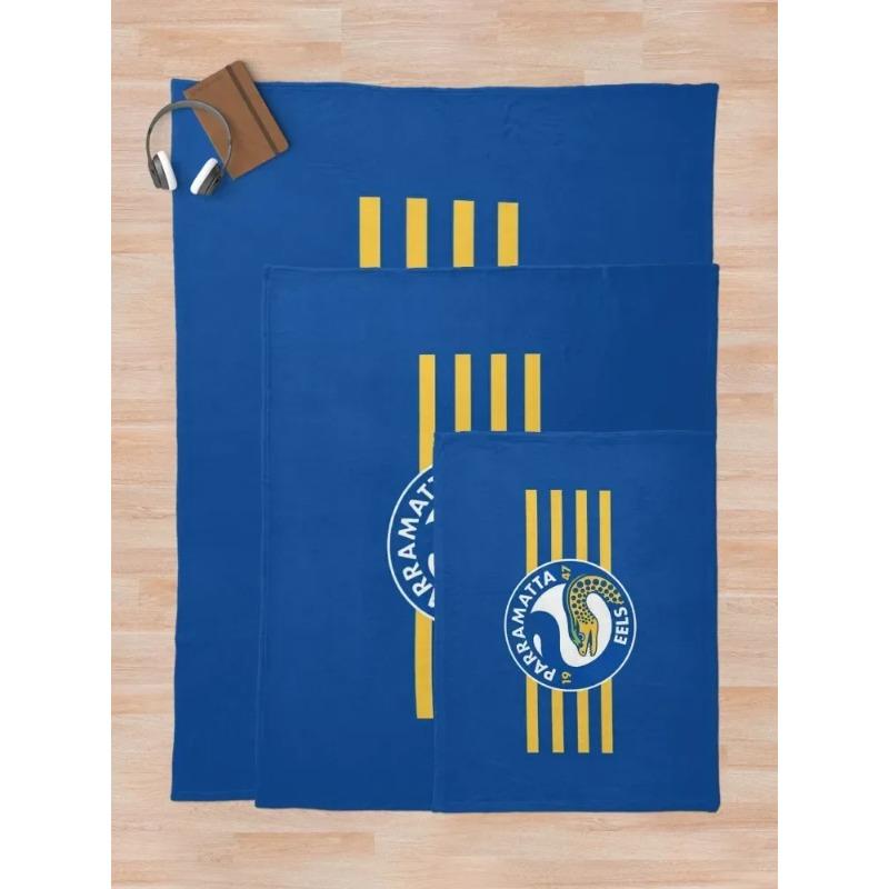 Parramatta Eels Grand Final 2022 Throw Blanket Luxury Throw Tourist Blankets