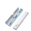 1 Pc Empty Aluminum Toothbrush Travel Case, Portable Travel Toothbrush Holder, Durable Manual Tooth Brush Box Container