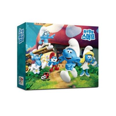 500-piece Jigsaw Puzzle - Naughty Smurfs and Their Mischievous Friends, Popular Korean Puzzle