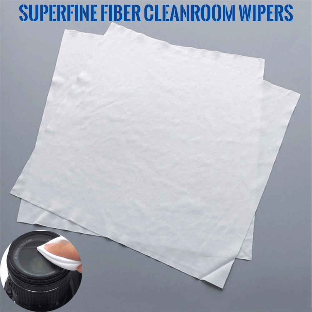 Superfine Fiber Cleanroom Wipers 4/6/9 Inch Dust-free Cleaning Paper Non Dust Cloth  Industrial