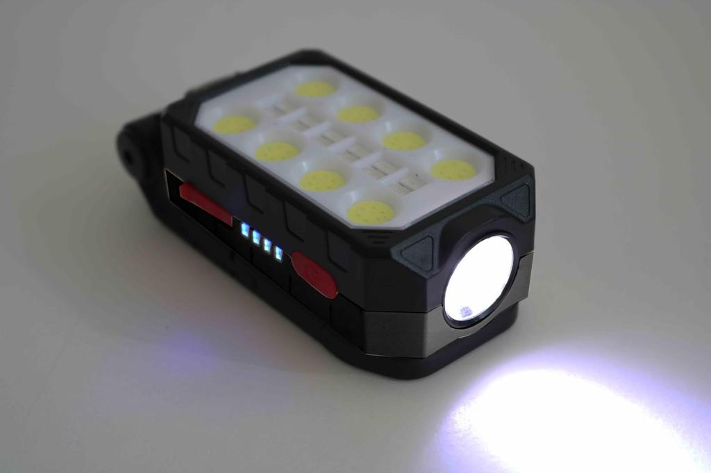 TRADE ONE Work 830 5 Hours of Continuous USB 3 Light Model 30738 Light, Lumens, Lighting, Rechargeable, Sources, Lightweight, Portable, Camping,