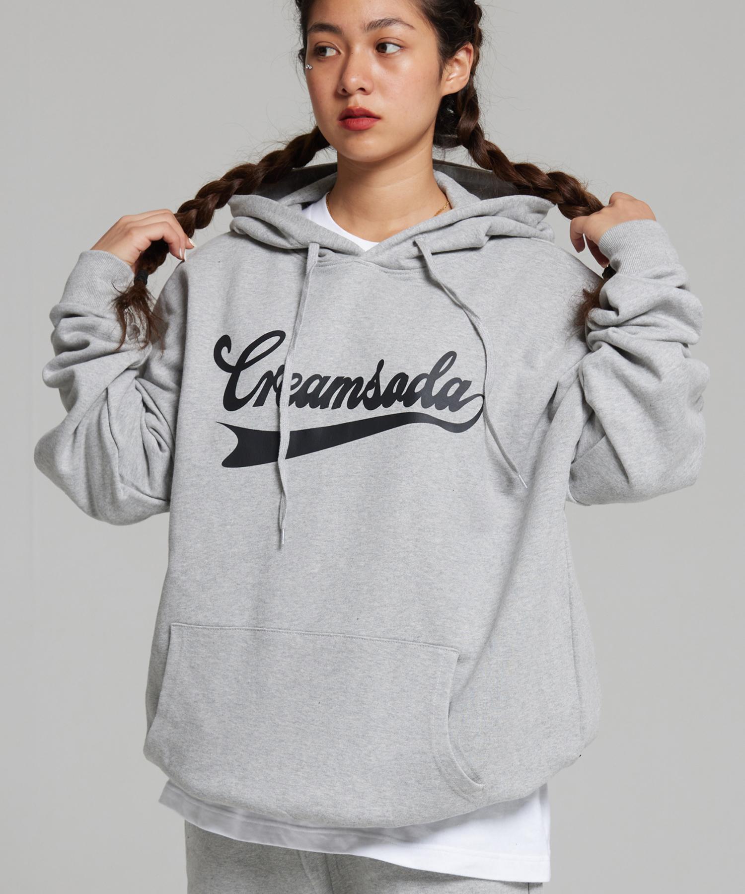 Cream Soda Lab Authentic Logo Hoodie Gray L