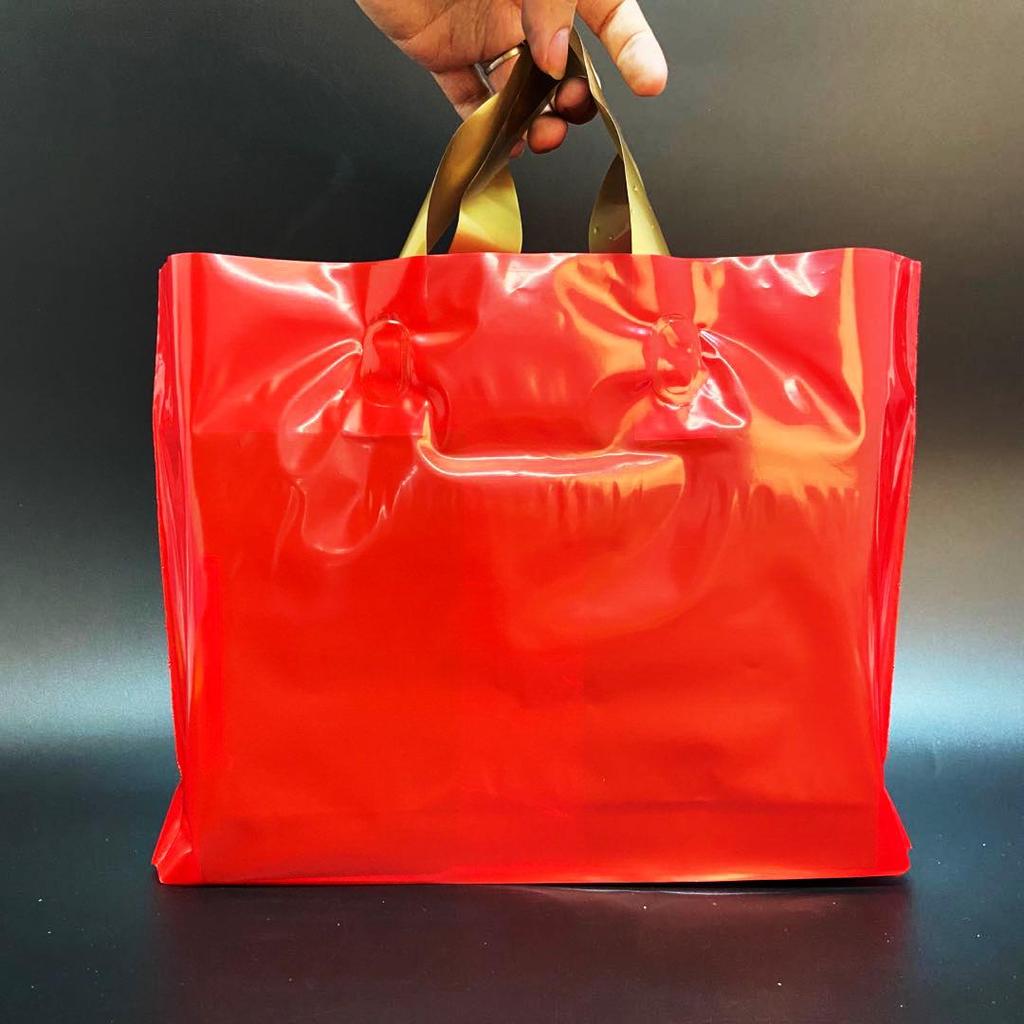 Durable PE Tote Bag with Custom Logo for Gifts and Shopping