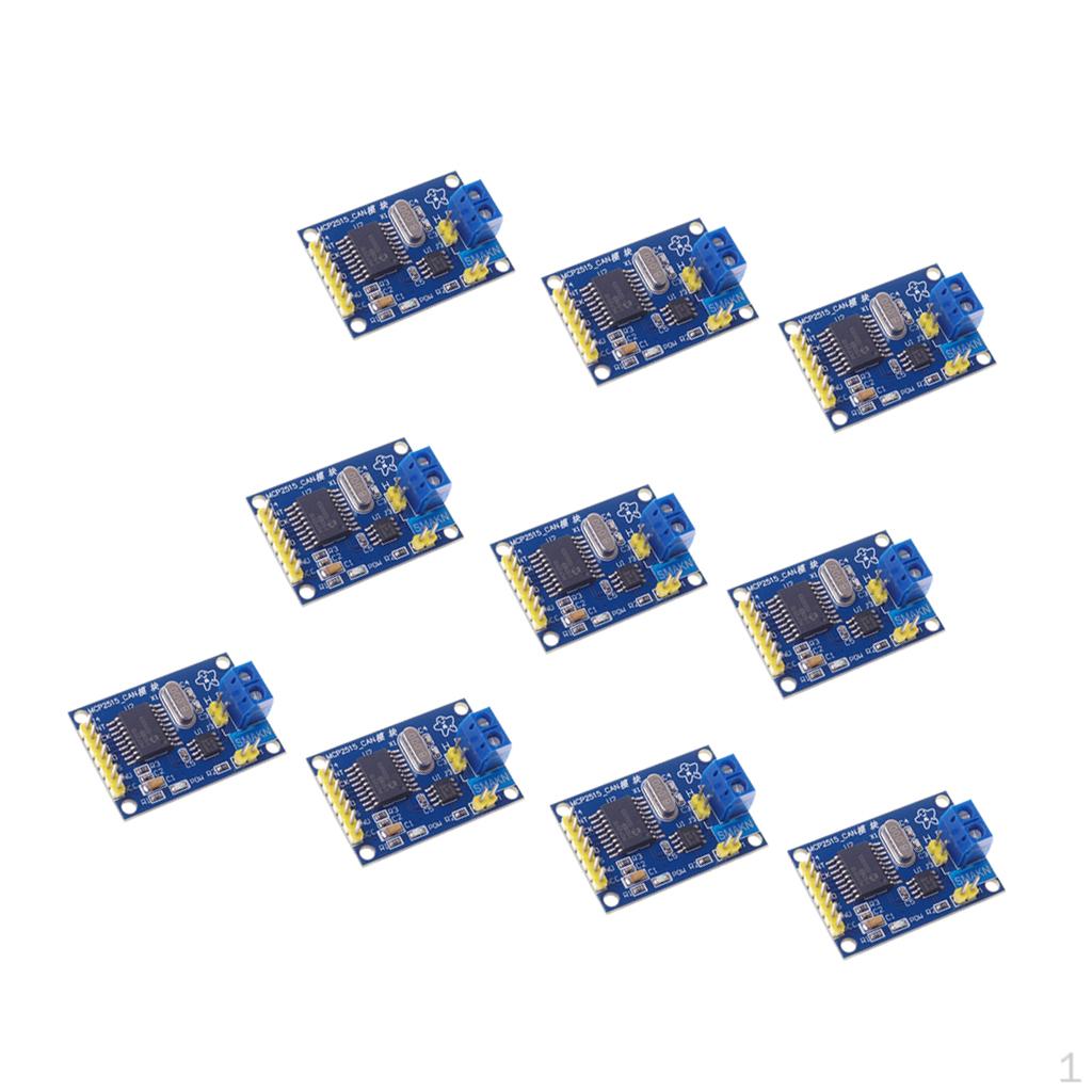 

10Pcs MCP2515 Module TJA1050 Receiver for