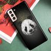 Cute Cartoon Panda Phone Case For Samsung Galaxy S24 Ultra S9 S10 S20 S21 S22 S23 S25 Plus S24 FE Back Cover