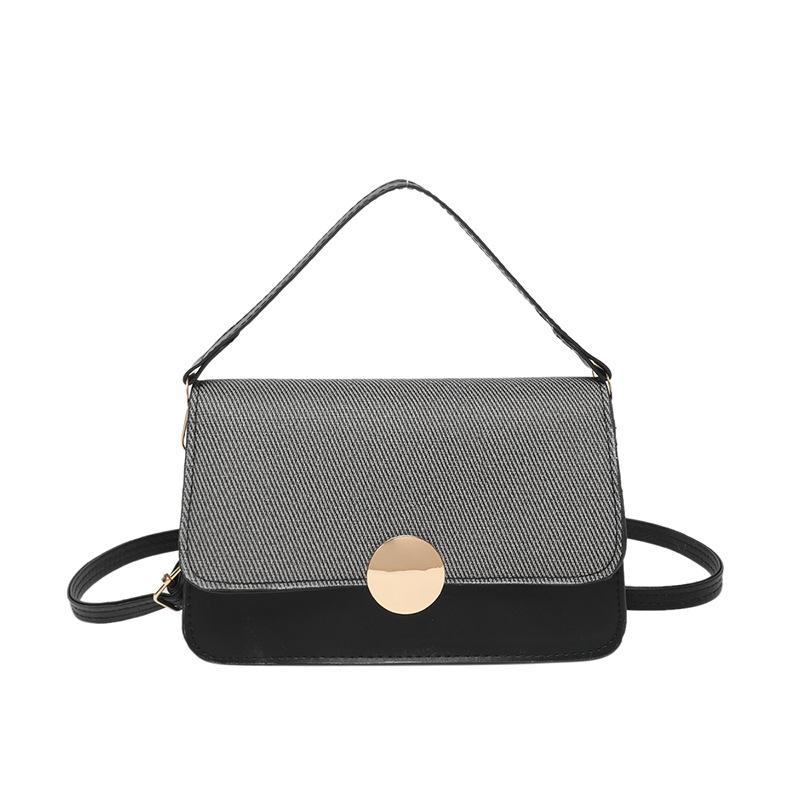2025 spring new versatile ins shoulder messenger bag is popular this year, high-end sense, foreign style small square bag, niche women