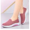  NEW Summer Korean Mesh Comfortable Women Shoes Breathable Hollow Sports Walking Sneakers Casual Flat Ladies Dance Shoes