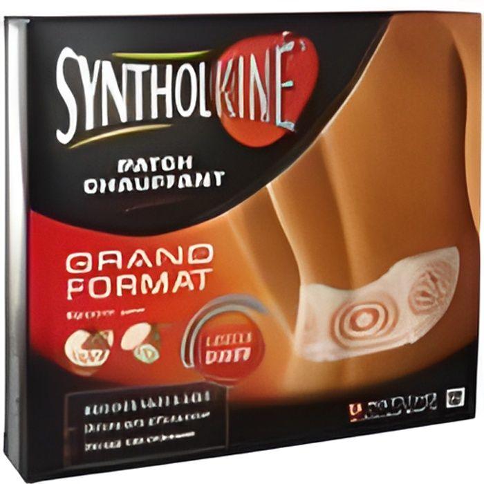SyntholKiné Patch Chauffant Douleurs Musculaires Dos 2 Patchs