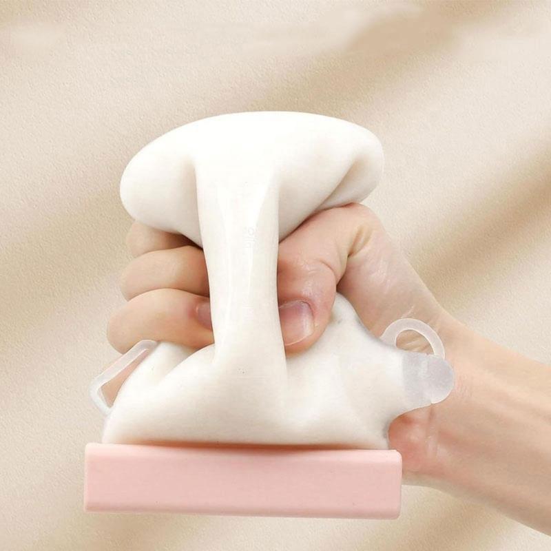 Leakproof Silicone Breastmilk Freezer Bag Convenient Breast Milk Silicone Bag Temperature Resistant Bag for Easy Storage