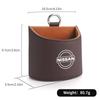 Car Outlet Air Vent Storage Box Water Cup Holder Garbage Can For Nissan Pulsar VSkyline Patrol Navara Micra X-Trail