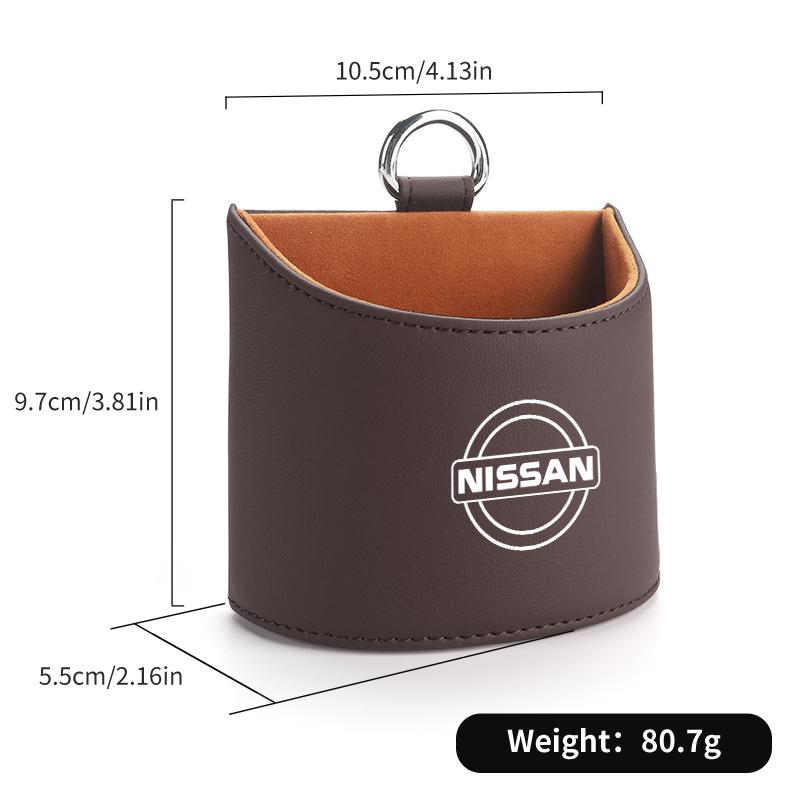 Car Outlet Air Vent Storage Box Water Cup Holder Garbage Can For Nissan Pulsar VSkyline Patrol Navara Micra X-Trail