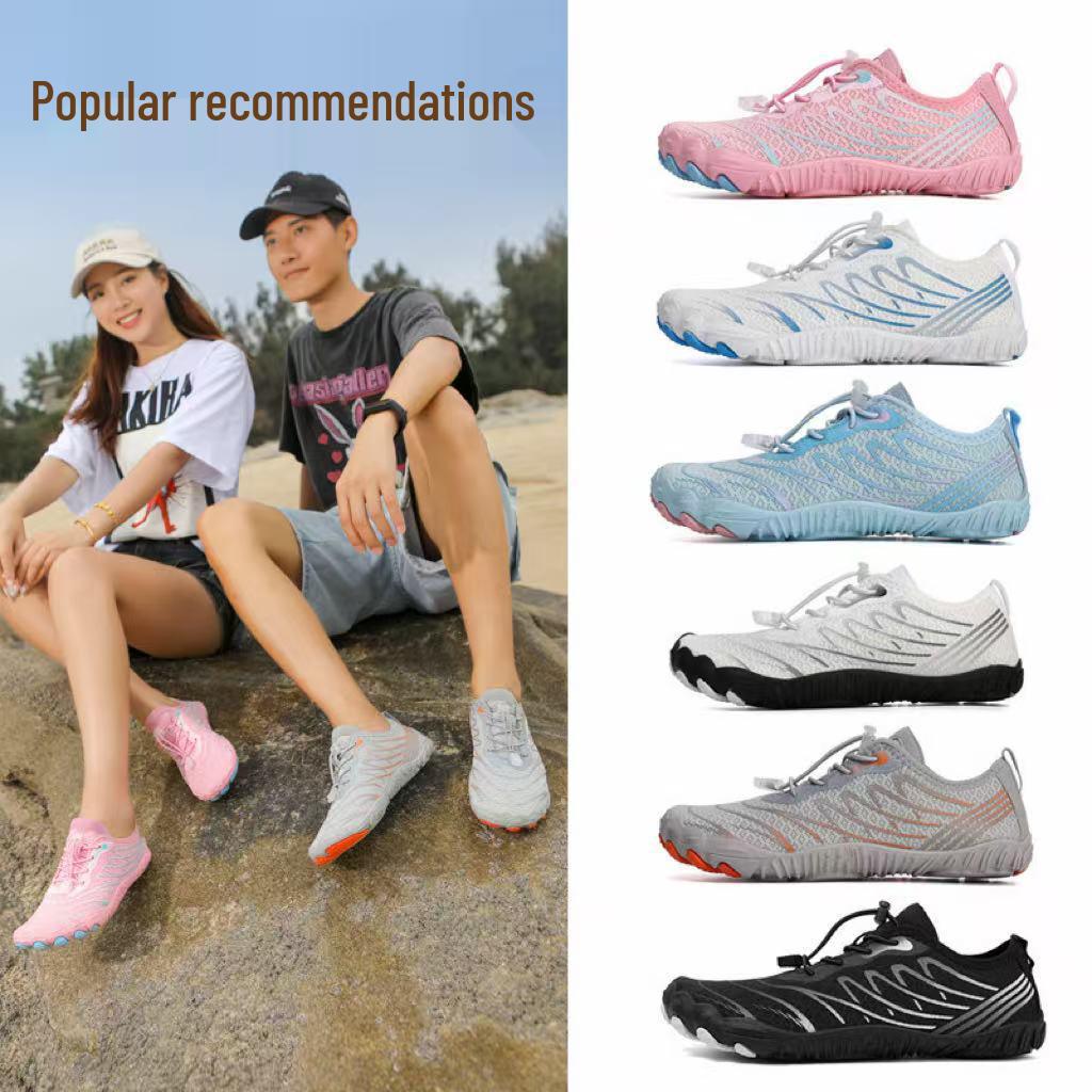 Unisex Waterproof Anti-Slip Wading Shoes for Swimming, Running, and Yoga