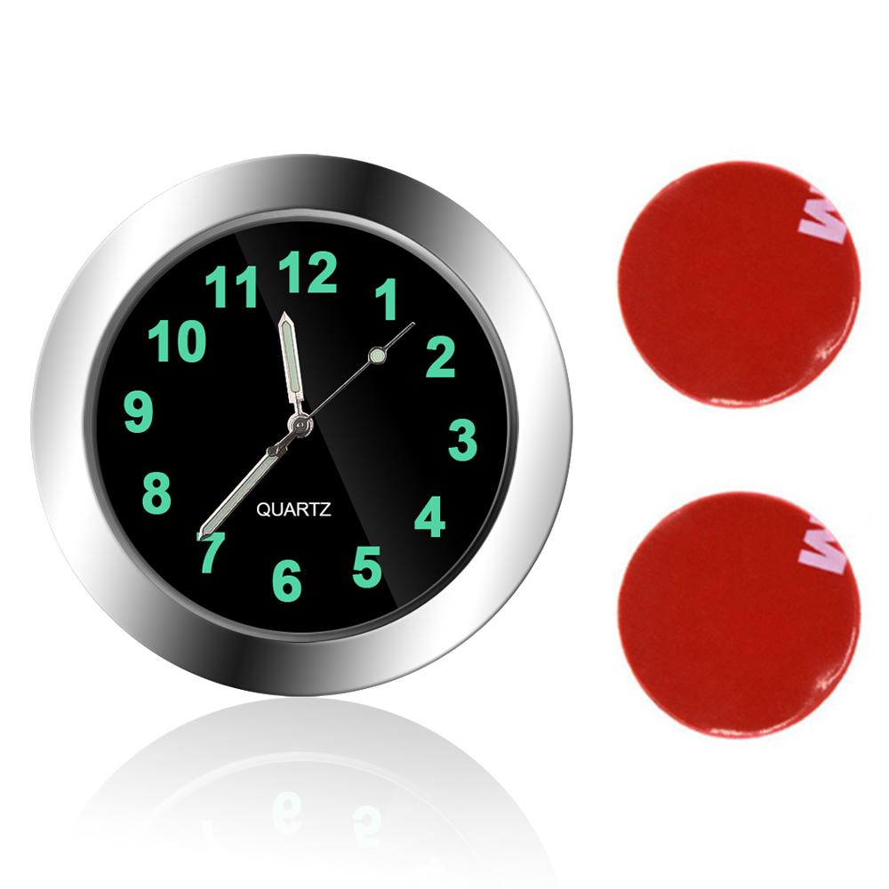 43mm Autouhr fürs Auto, leuchtende Autoanzeige, Lüftungsschlitz, Quarzuhr mit Clip, Auto-Luftauslass, Uhr, Auto-Styling, Autozubehör