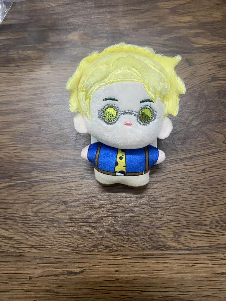 Kawaii 10cm Nanami Kento Plush Doll Pendants Mini Gojo Satoru Keychain Plush Toy Bag Fushiguro Megumi Stuffed Doll Birthday Gift