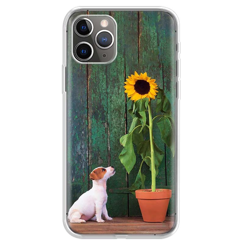 

Jack Russell Terrier Dog Phone Case For iPhone 17 Air 11 13 Mini 14 15 Plus 16 12 Pro Max 16E SE 7 8 Pattern Soft TPU Back Cover iPhone 17 Pro
