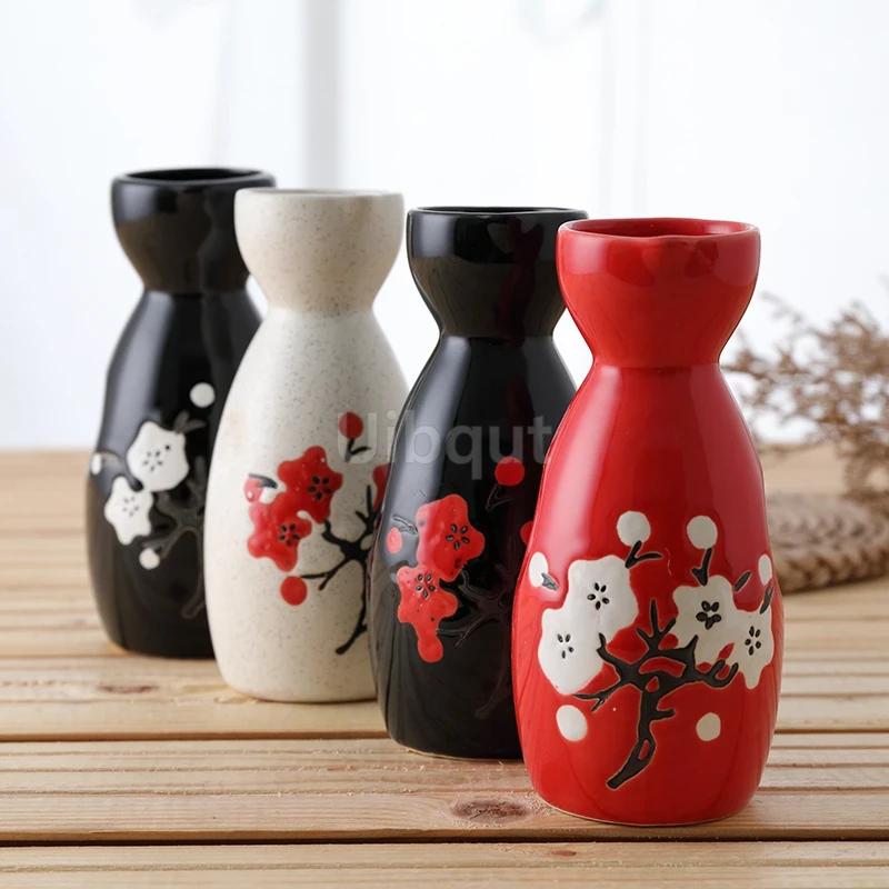 Restaurant decoration Decorative sashimi Salmon garnish bottle Dry ice small pot ice cup Wine bottle Japanese creative ceramics
