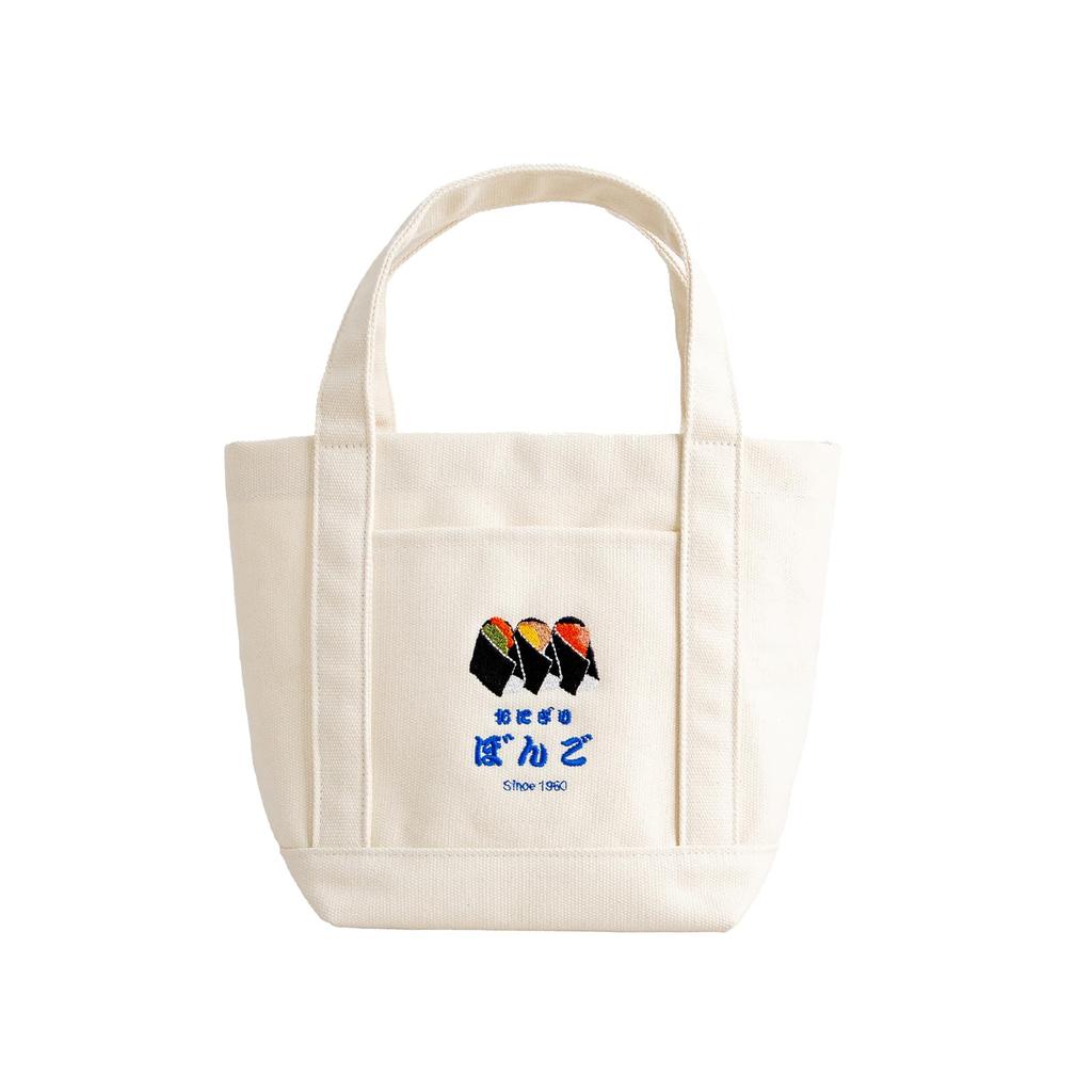 Kily Associates Tote Machikado Gallery Onigiri Bongo Lunsj Omtrent 30 x 20 x Hvit & Veske, Tote, 13.5 cm,