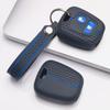 Silicone Car Keychain Strap for Peugeot 107 108 206 207 307 308 Citroen C1 C2 C3 C4 C5 Saxo Honeycomb Texture Anti Scratch Anti Lost Key Ring Holder