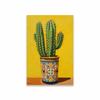 Mexican Cactus Print Colorful Cactus Watercolor Poster Boho Cactus Print Mexico Nature Landscape Botanical Canvas Painting