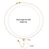 Xiaoxiangfeng Zircon Stainless Steel Necklace Temperament Daily Versatile Women'S Jewelry