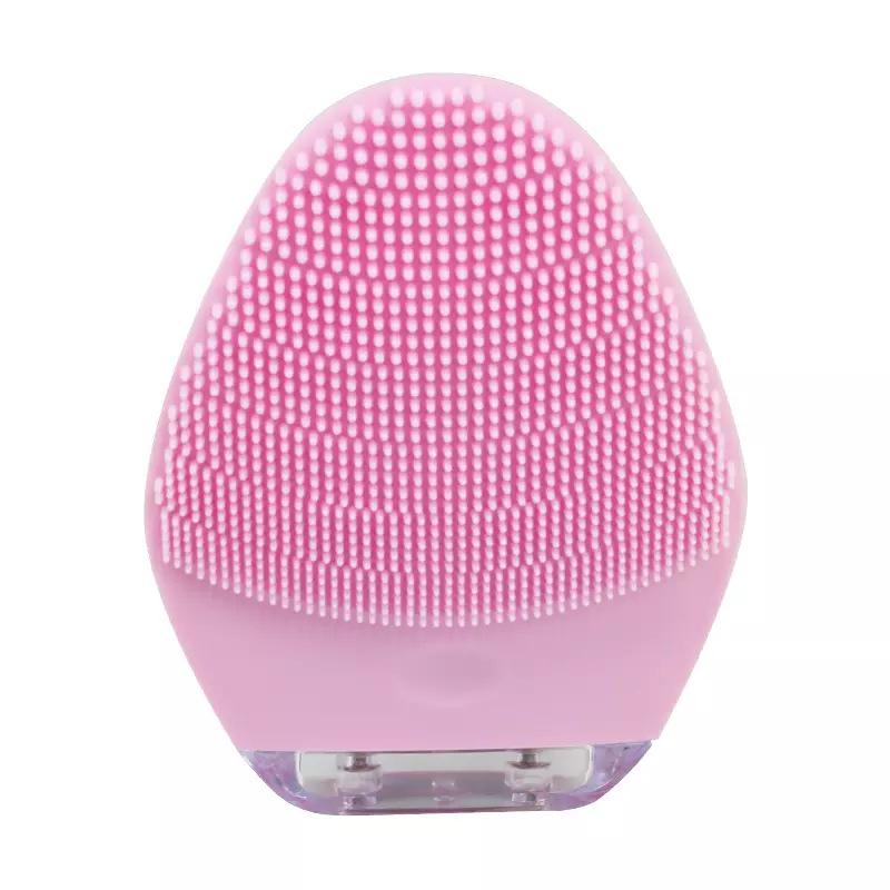Silicone Electric Facial Cleansing Brush with Facial Vibration Cleanser