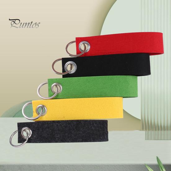 20 stuks vilten sleutelhangers met blanco tag roestvrijstalen ring doe-het-zelf decoratie ambachtelijke sleutelhanger maak je eigen sleutelhanger rugzak portemonnee decoratieve accessoires