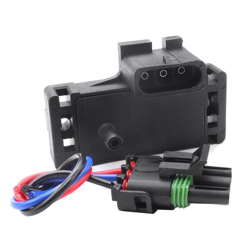 1 Piece Pressure Sensor 3 Bar New MAP Manifold Absolute Pressure Sensor For GM Delphi Cadillac  Pontiac Buick 12223861-