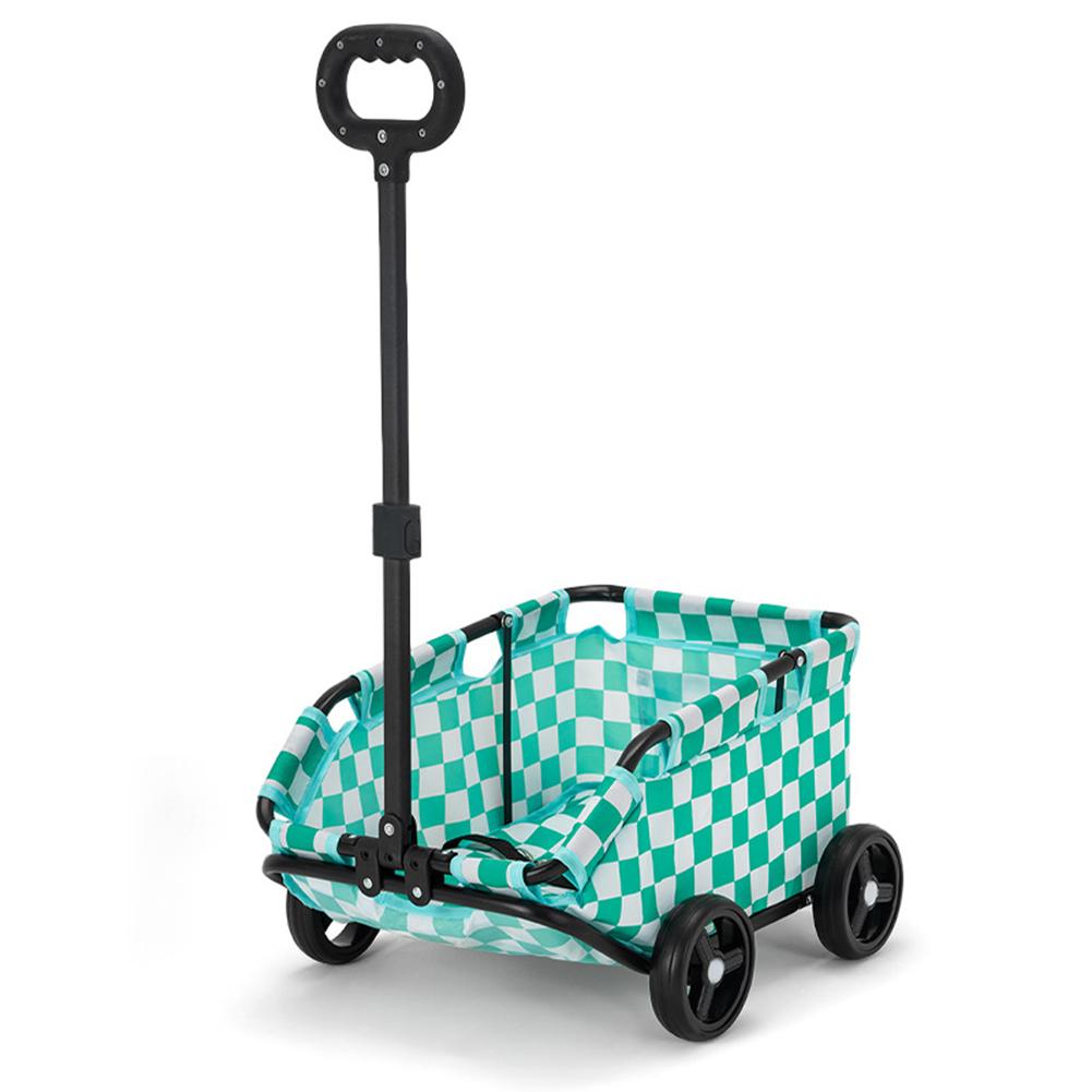 Outdoor Dog Stroller Portable Lightweight Folding 360° Rotating Trolley Pet Cat Stroller for Small Dogs Cats Travel Walking
