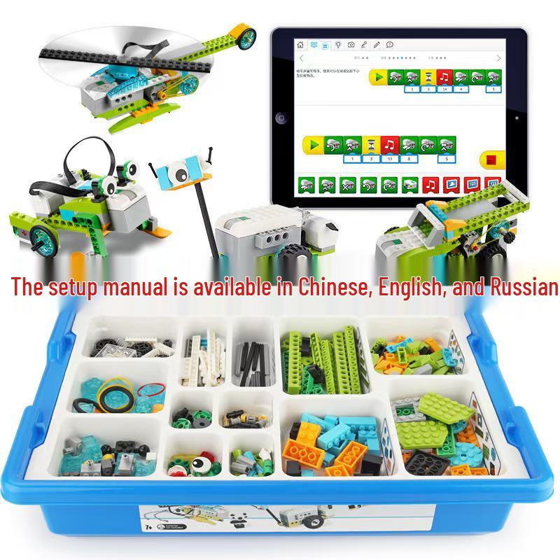 

Совместимый с LEGO WeDo 2.0 45300 Робот с программированием на Scratch 3.0 Set Only
