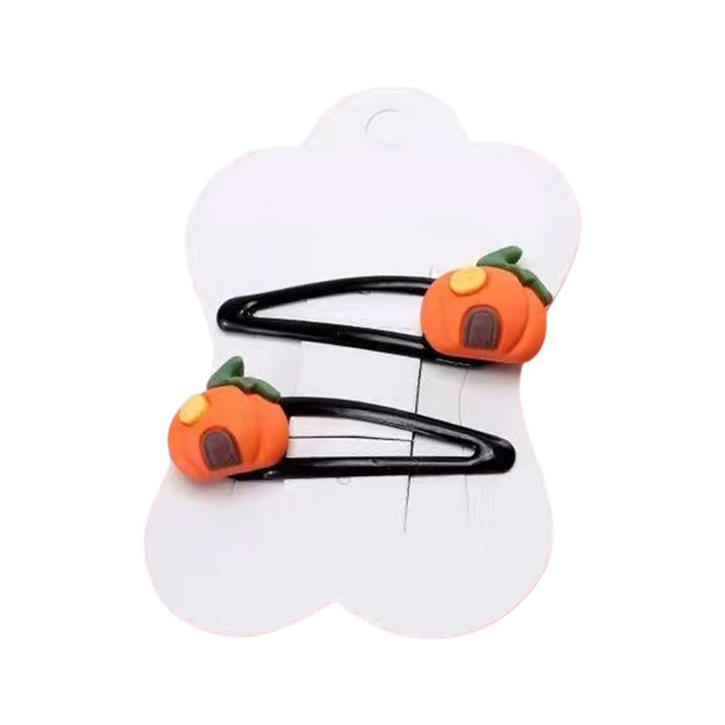 Casual Barrettes Hairpin Hair Clip Pumpkin 2000s Witch Hat Lovely Bunches Headwear Sweet Pumpkin Shape