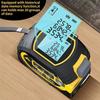 Laser Tape Measure Meter Building Measurement Device 3in1 Laser Rangefinder 5M Tape 60M Laser Measure with LCD Digital Display