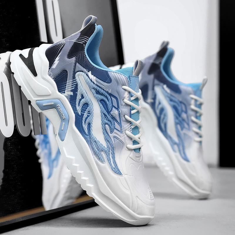 Spring new high-top sports and leisure running shoes Daddy trendy shoes
